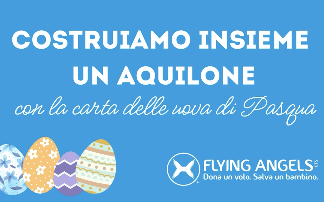 Costruiamo un aquilone con la carta delle uova di Pasqua