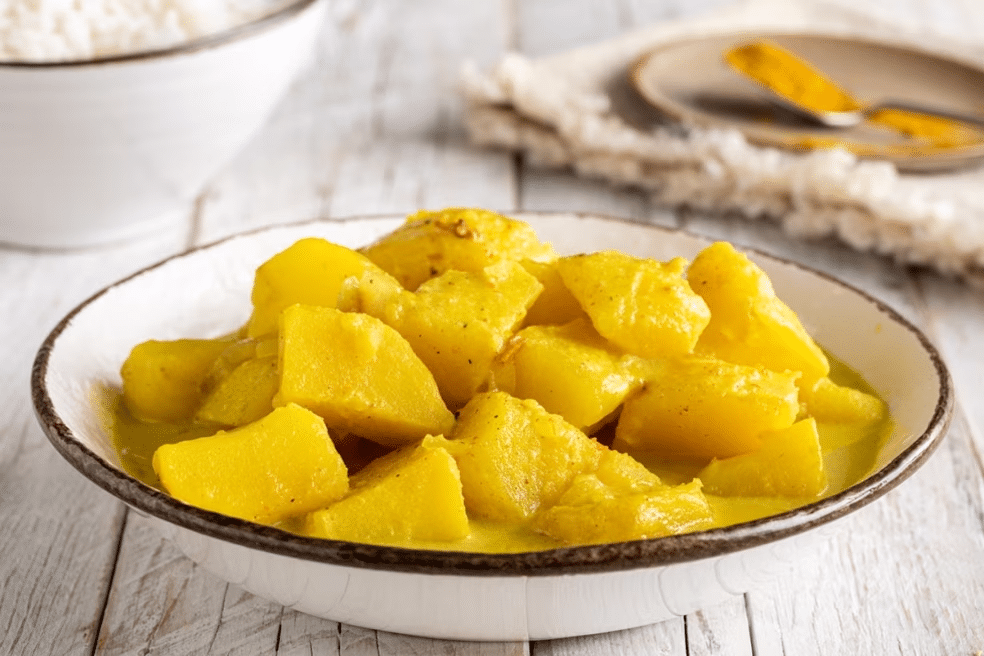 Sri Lanka – Patate al curry e latte di cocco