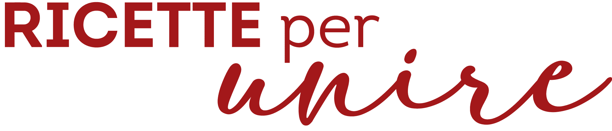 Logo Ricette per unire